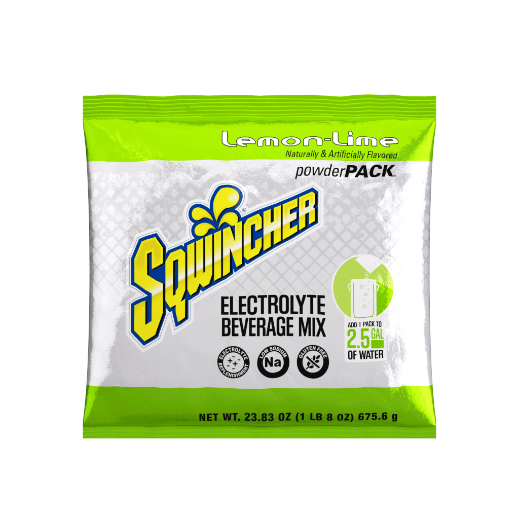 SQWINCHER 2.5 GAL MIX LEMON LIME - Powder Packs